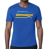 Los Angeles Chargers Starter Logo Push Graphic T-Shirt Royal