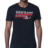 Houston Texans Starter Logo Push Graphic T-Shirt Navy