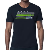 Seattle Seahawks Starter Logo Push Graphic T-Shirt College Navy