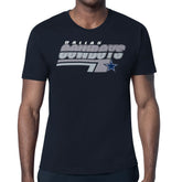 Dallas Cowboys Starter Logo Push Graphic T-Shirt Navy