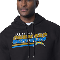 Los Angeles Chargers Starter Logo Push Graphic Hoodie Black