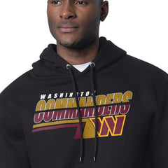 Washington Commanders Starter Logo Push Graphic Hoodie Black