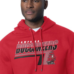Tampa Bay Buccaneers Starter Logo Push Graphic Hoodie Red