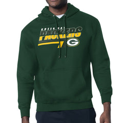 Green Bay Packers Starter Logo Push Graphic Hoodie Green