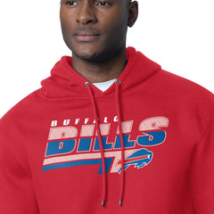 Buffalo Bills Starter Logo Push Graphic Hoodie Red
