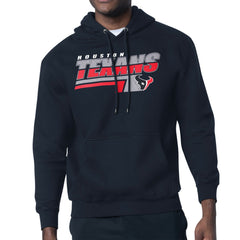 Houston Texans Starter Logo Push Graphic Hoodie Navy