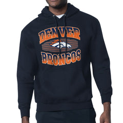 Denver Broncos Starter Team Grit Graphic Hoodie Navy