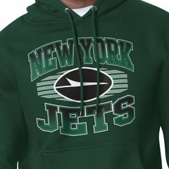 New York Jets Starter Team Grit Graphic Hoodie Green