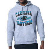 Carolina Panthers Starter Team Grit Graphic Hoodie Heather Gray