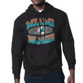 Miami Dolphins Starter Team Grit Graphic Hoodie Black