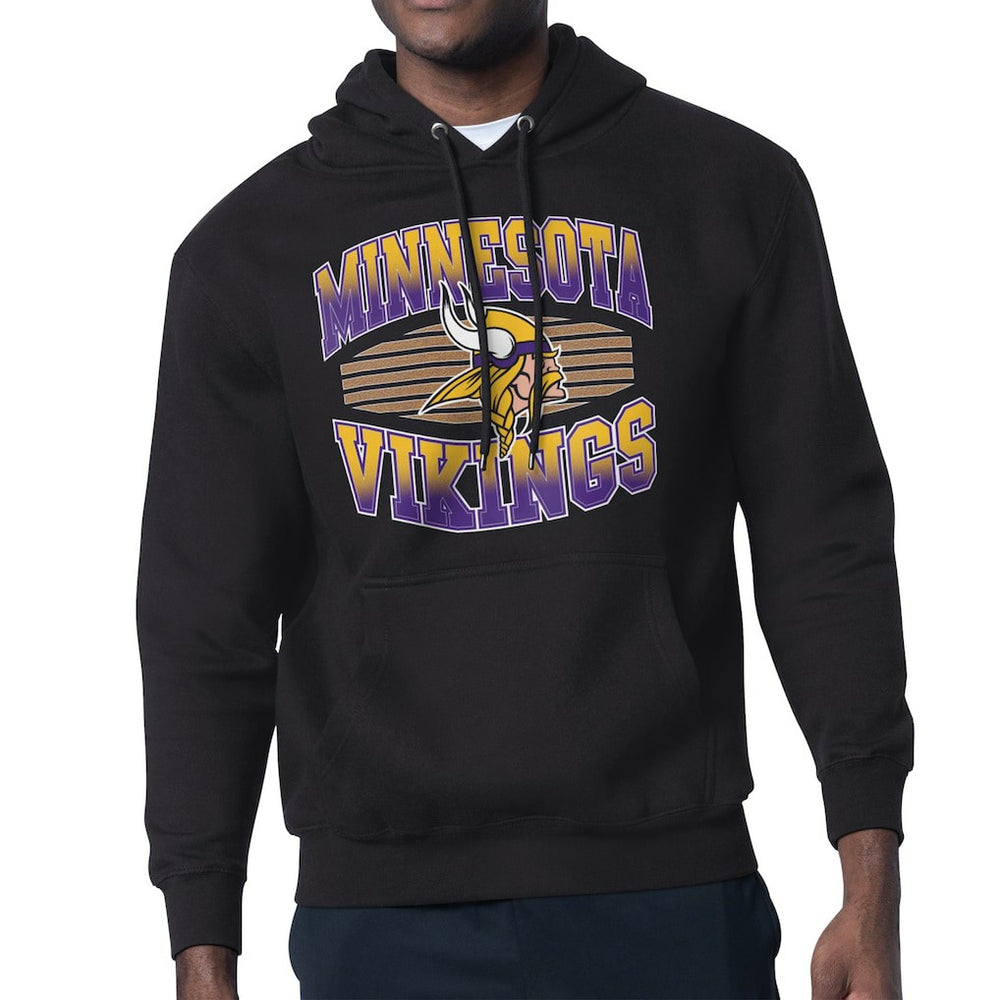 Minnesota Vikings Starter Team Grit Graphic Hoodie Black