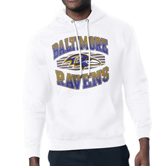 Baltimore Ravens Starter Team Grit Graphic Hoodie White