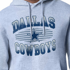 Dallas Cowboys Starter Team Grit Graphic Hoodie Gray