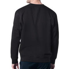 Arizona Cardinals Starter Team Grit Graphic Fleece Pullover Sweatshirt Black