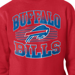 Buffalo Bills Starter Team Grit Graphic Fleece Pullover Sweatshirt Red
