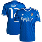 Trent Alexander-Arnold Real Madrid 2025/26 Third Replica Player Jersey Blue