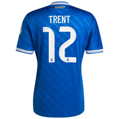 Trent Alexander-Arnold Real Madrid 2025/26 Third Replica Player Jersey Blue