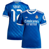 Trent Alexander-Arnold Real Madrid Women's 2025/26 Third Replica Player Jersey Blue sale