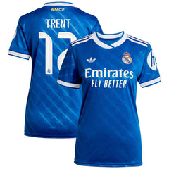 Trent Alexander-Arnold Real Madrid Women's 2025/26 Third Replica Player Jersey Blue sale