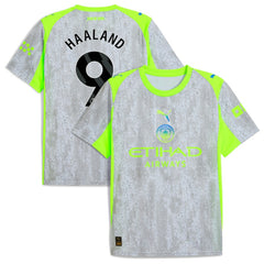 Manchester City 2025/26 Third Replica Jersey Green/Neon Green