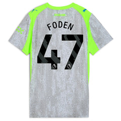 Manchester City Women's 2025/26 Third Replica Jersey Green/Neon Green sale