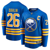 NHL Rasmus Dahlin Buffalo Sabres Fanatics Home Captain Patch Breakaway Jersey - Royal