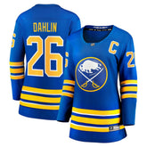 NHL Rasmus Dahlin Buffalo Sabres Fanatics Women's Home Captain Patch Breakaway Jersey - Royal