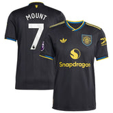 Mason Mount Manchester United 2025/26 Third Player Jersey Black