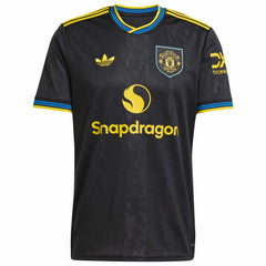 Mason Mount Manchester United 2025/26 Third Replica Player Jersey Black