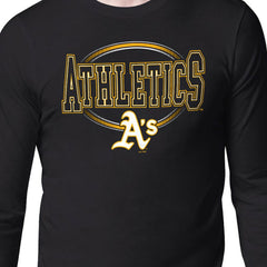 Athletics Starter Team Track Graphic Long Sleeve T-Shirt - Black T-shirts