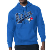 Toronto Blue Jays Starter Modern Tailsweep Fleece Tri-Blend Pullover Hoodie - Royal Hoodies