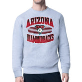 Arizona Diamondbacks Starter Team Grit Graphic Fleece Pullover Sweatshirt - Heather Gray Pullover