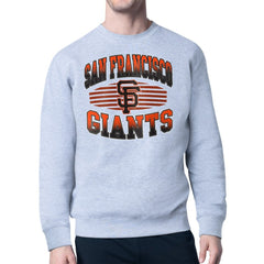 San Francisco Giants Starter Team Grit Graphic Fleece Pullover Sweatshirt - Heather Gray Pullover
