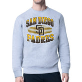 San Diego Padres Starter Team Grit Graphic Fleece Pullover Sweatshirt - Heather Gray Pullover