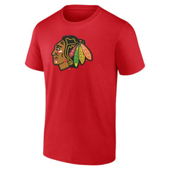 NHL Chicago Blackhawks Primary Logo T-Shirt - Red