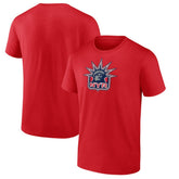 NHL New York Rangers Primary Logo T-Shirt - Red