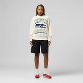 Seattle Seahawks Women's Tonal Arch Sweatshirt Cream