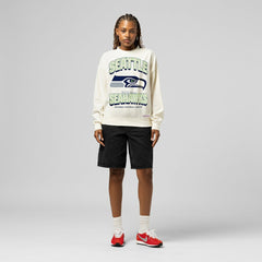 Seattle Seahawks Women's Tonal Arch Sweatshirt Cream