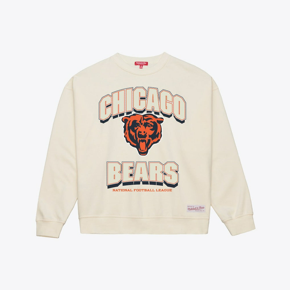 Chicago Bears Women's Tonal Arch Sweatshirt Cream