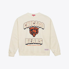 Chicago Bears Women's Tonal Arch Sweatshirt Cream