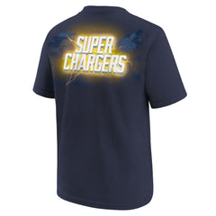 Los Angeles Chargers Youth Super Chargers Alt Pack T-Shirt Navy