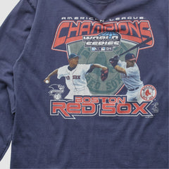 Boston Red Sox 2004 T-Shirt - Navy - M By Fanatics Real Vintage T-shirts