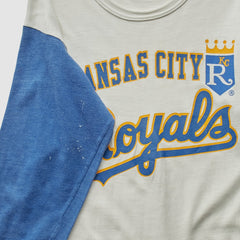 Kansas City Royals 80s T-Shirt - Beige - XXS By Fanatics Real Vintage T-shirts