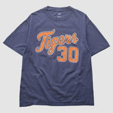 Detroit Tigers 2000s T-Shirt - Navy - S By Fanatics Real Vintage T-shirts