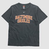 Baltimore Orioles Nike 2000s T-Shirt - Black - XS By Fanatics Real Vintage T-shirts