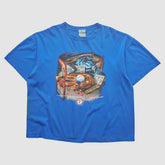 Texas Rangers 2008 T-Shirt - Blue - L By Fanatics Real Vintage T-shirts