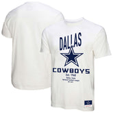 Dallas Cowboys Women's Logo Rise Boyfriend T-Shirt White