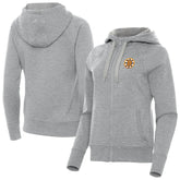NHL Boston Bruins Antigua Women's Victory Full-Zip Hoodie - Heather Gray