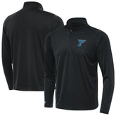 NHL St. Louis Blues Antigua Tribute Lightweight Quarter-Zip Pullover - Gray