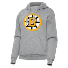 NHL Boston Bruins Antigua Women's Victory Pullover Hoodie - Heather Gray